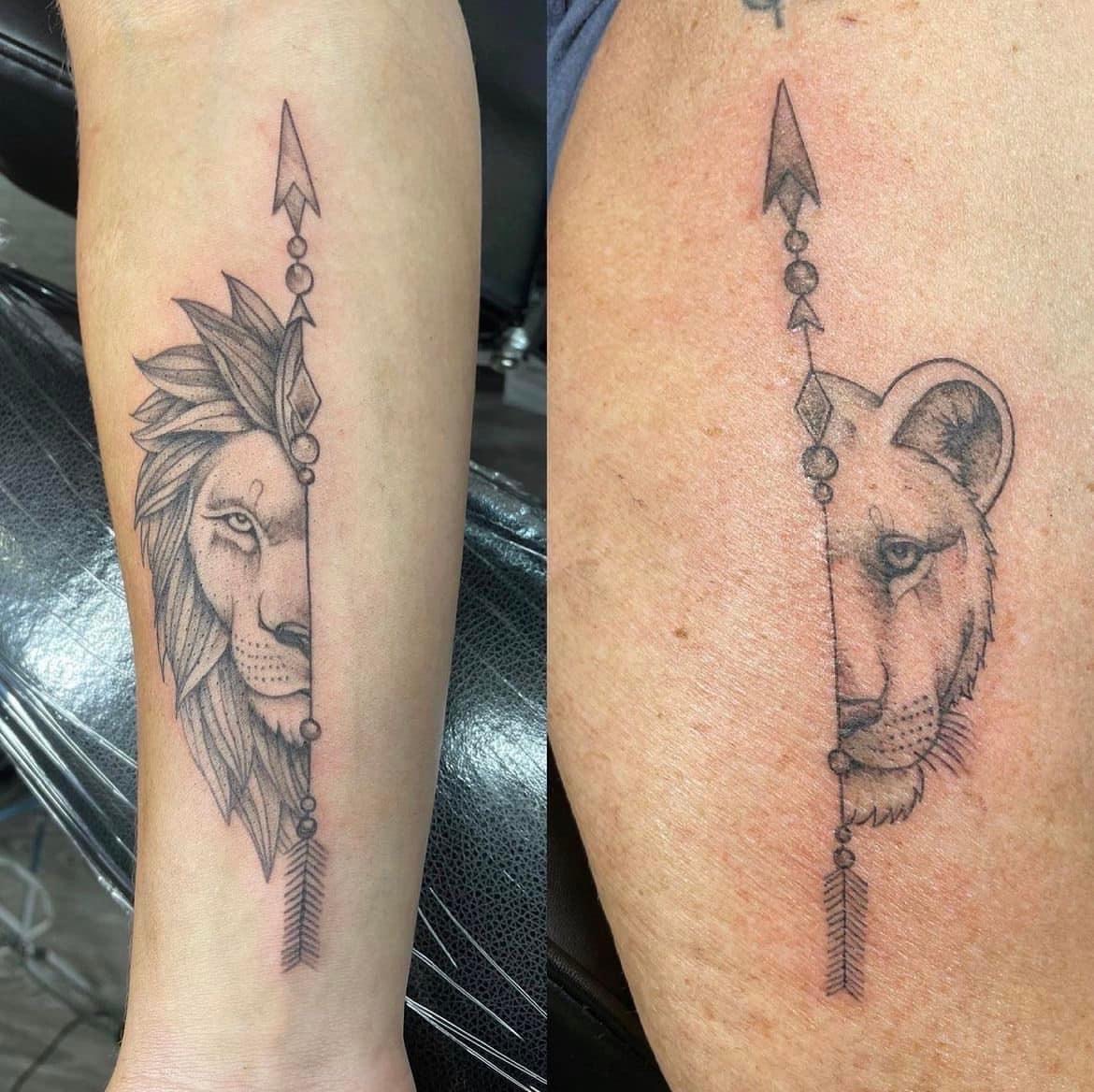Tattoo work from Two Graves Tattoo Studio
